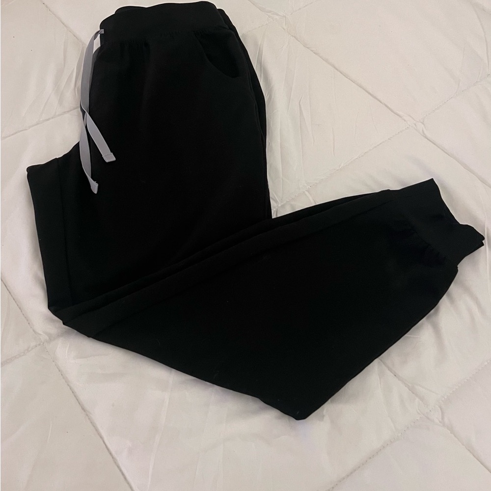 Figs Black Women's Jogger Scrub Pants